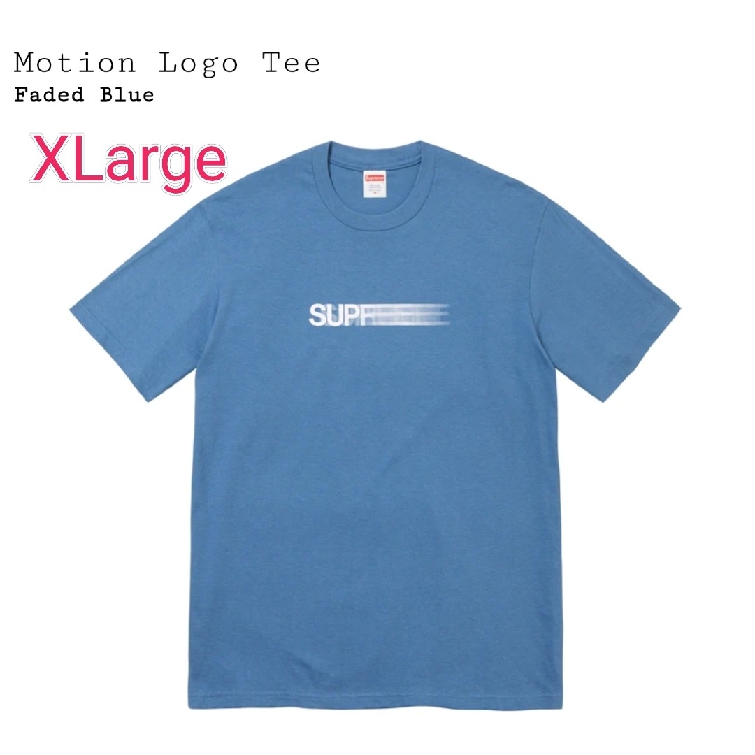 【XLサイズ】 Supreme Motion Logo Tee / Blue