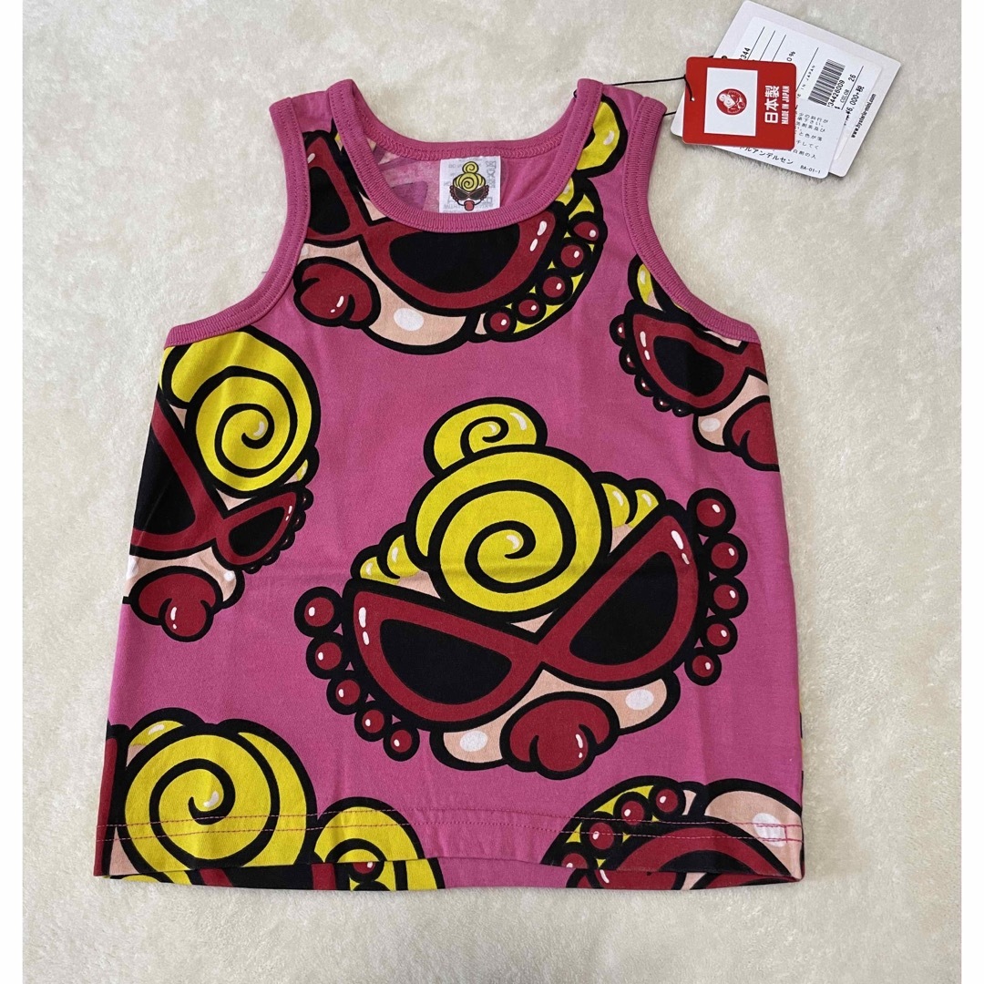 HYSTERIC MINI(ヒステリックミニ)のパフィミニ　タンクトップ キッズ/ベビー/マタニティのキッズ服女の子用(90cm~)(Tシャツ/カットソー)の商品写真