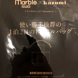 リンネル付録　8月号　トラベルバッグ(トートバッグ)