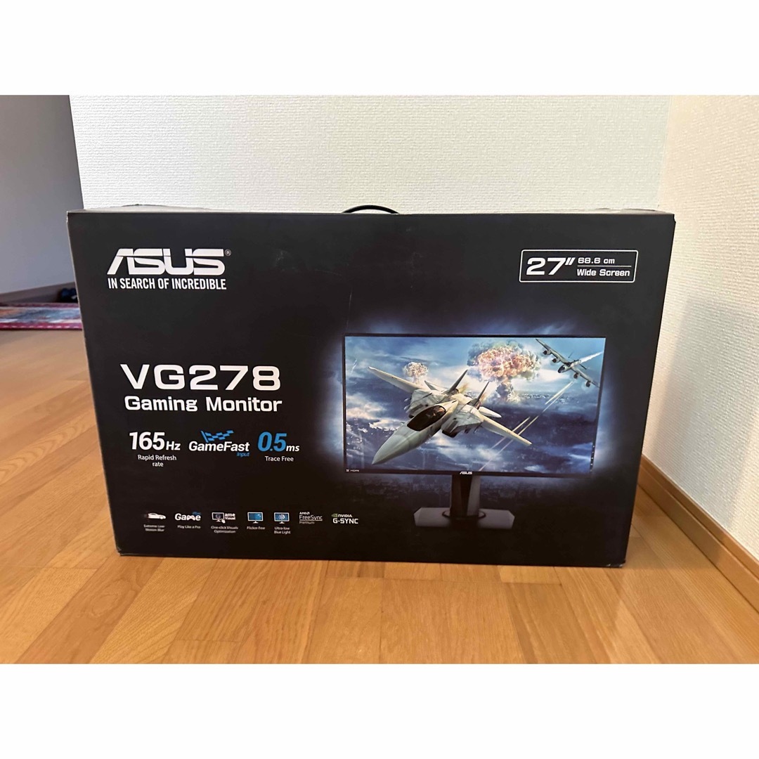 ASUS - ASUSゲーミングモニター 27インチ VG278QR-Jの通販 by