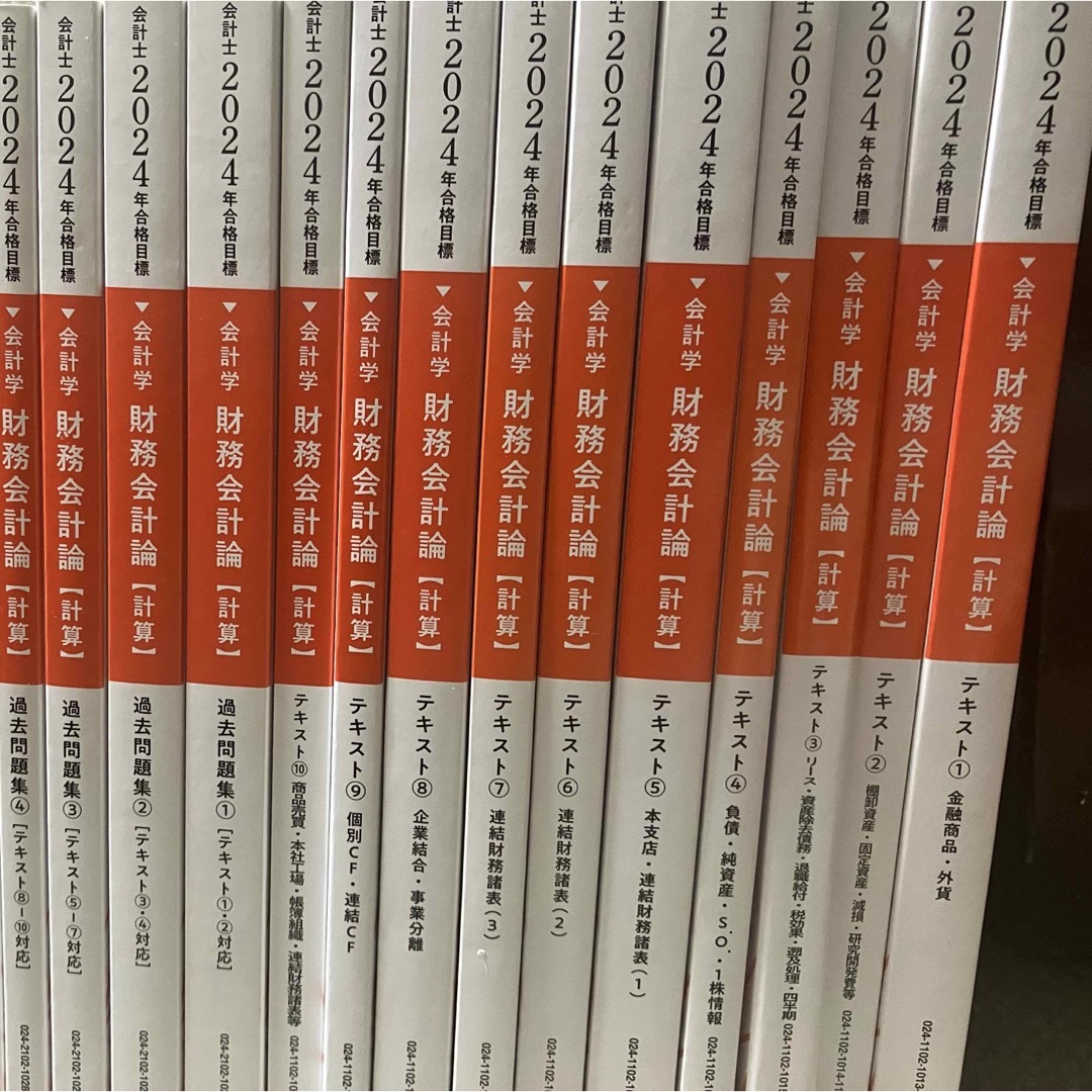 TAC 会計士講座 2024年度合格目標 テキスト・問題集(財務計算・管理)- TAC 会計士講座 2024年度合格目標 テキスト・問題集(財務計算・管理)-