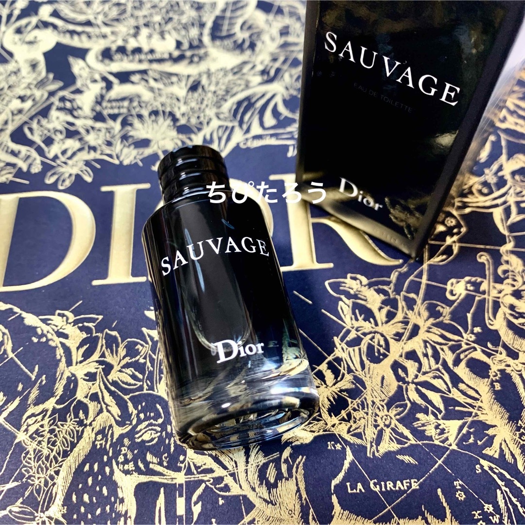 高価値】 ◇非売品◇10ml ソヴァージュ オードゥ トワレ 香水(男性用