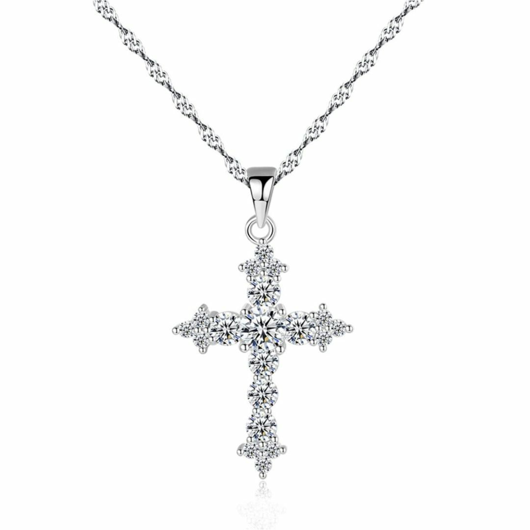 Bellitia Jewelry 十字架 ペンダント ファッション ジルコニア