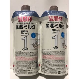 Biore - メンズビオレ ONE 全身保湿ケア フルーティサボン つけかえ用 300ml×2