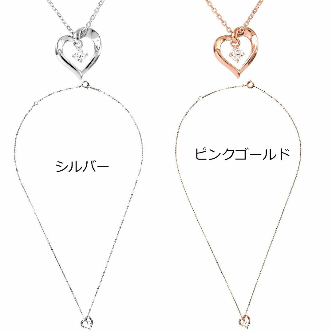 【色: ピンクゴールド】カナル 4℃ ヨンドシー ネックレス アクセサリー キュ