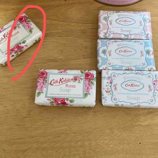 キャスキッドソン(Cath Kidston)のキャスキッドソン　ソープ　石鹸　6個セット　未使用(旅行用品)