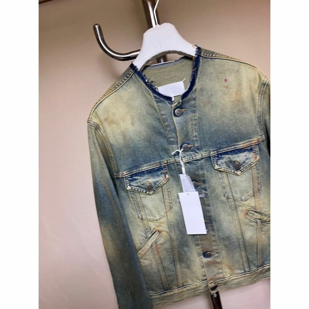 Maison Martin Margiela - 新品 46 22ss マルジェラ デニムノーカラー