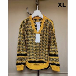 マルタンマルジェラ(Maison Martin Margiela)の新品 XL マルジェラ 22ss オーバサイズ リバースニット 4916(ニット/セーター)