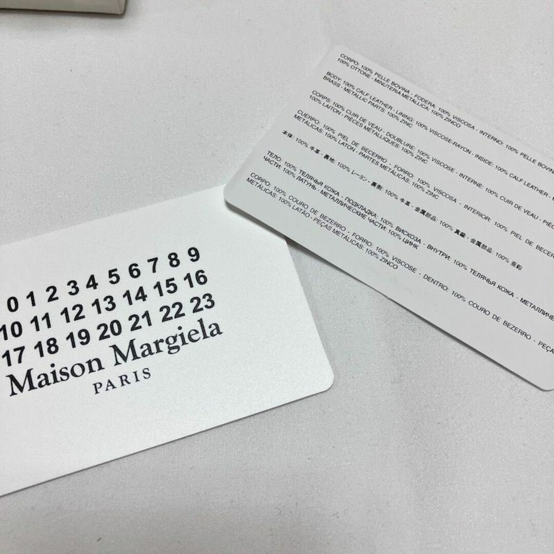 Maison Martin Margiela(マルタンマルジェラ)の新品 マルジェラ 23ss カードケース 折財布 ウォレット 4791 メンズのファッション小物(コインケース/小銭入れ)の商品写真