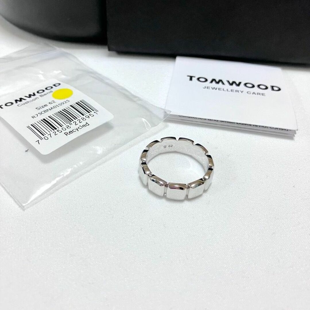 新品 62 TOMWOOD CUSHION BAND RING 指輪 4989