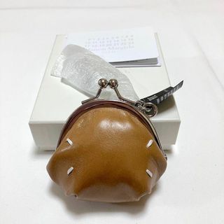 マルタンマルジェラ(Maison Martin Margiela)の新品 20aw マルジェラ ガマ口 コインケース 財布 茶 小銭入れ 4397(コインケース)