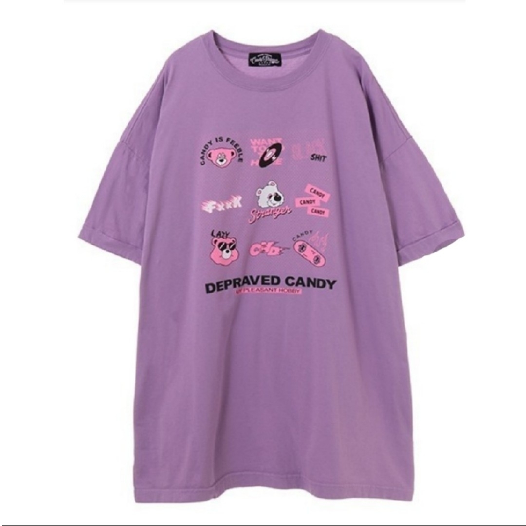 Candy Stripper(キャンディーストリッパー)のCandyStripper 半袖 Tシャツ レディースのトップス(Tシャツ(半袖/袖なし))の商品写真