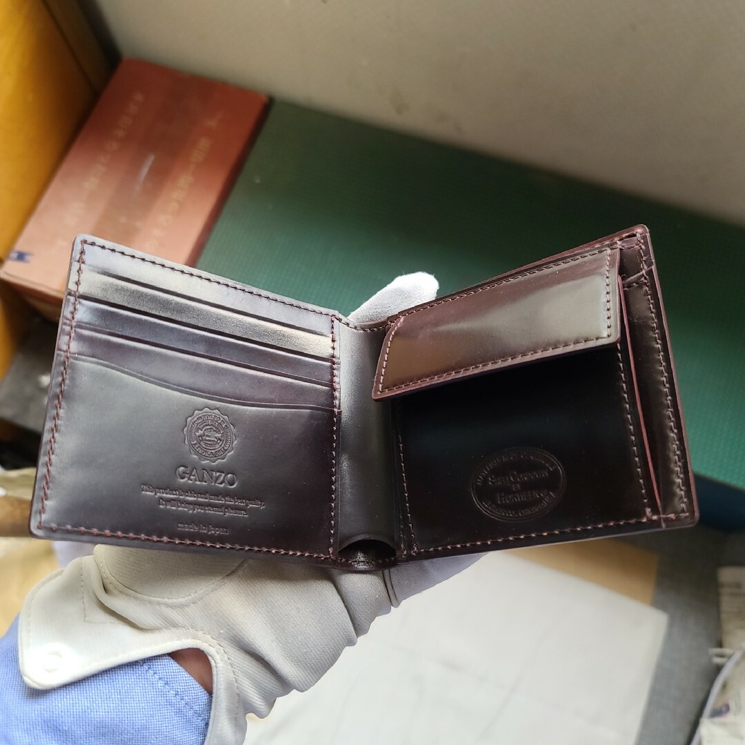 GANZO - 美品 ガンゾ GANZO シェルコードバン cordovan ワイルド