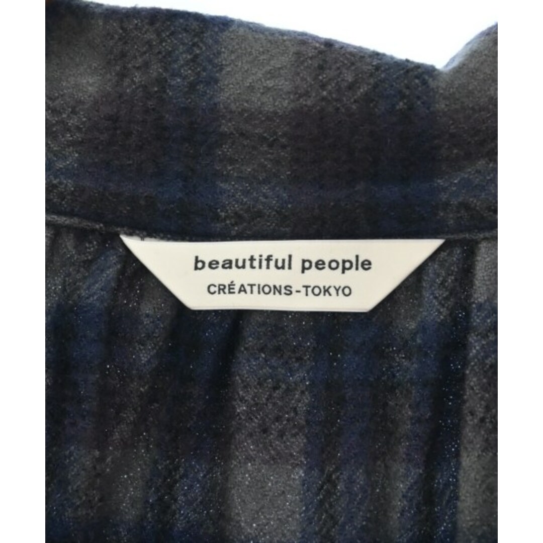 beautiful people(ビューティフルピープル)のbeautiful people カジュアルシャツ 38(M位) 【古着】【中古】 レディースのトップス(シャツ/ブラウス(長袖/七分))の商品写真