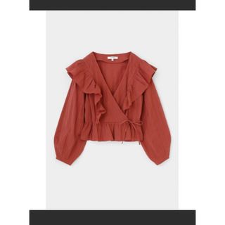 マウジー(moussy)のフリルブラウス　MOUSSY(シャツ/ブラウス(長袖/七分))