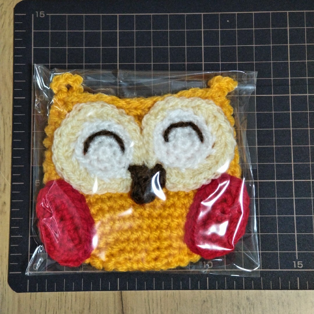 アクリルたわし ふくろう