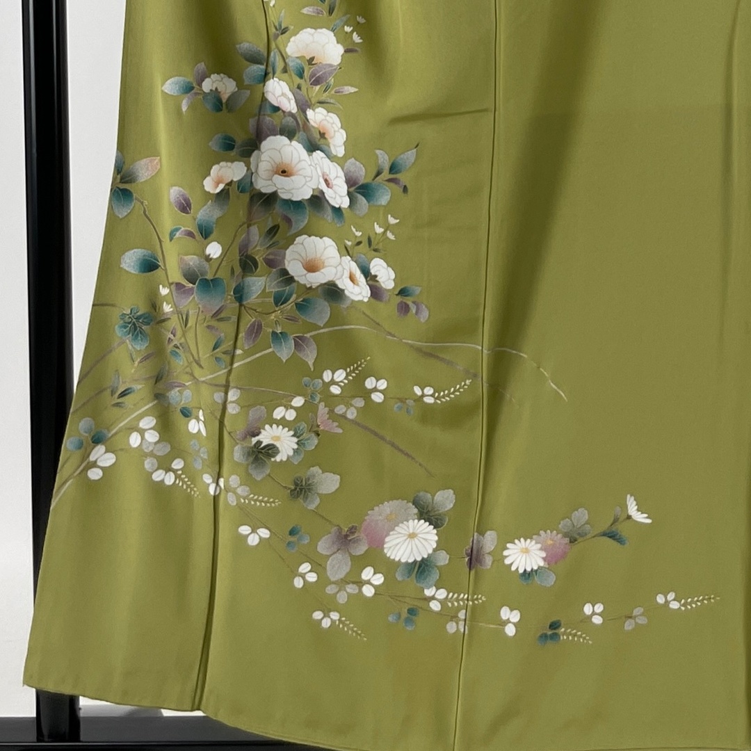 品質保証人気SALE 付下げ 美品 秀品 身丈157cm 裄丈66cm 正絹 【中古