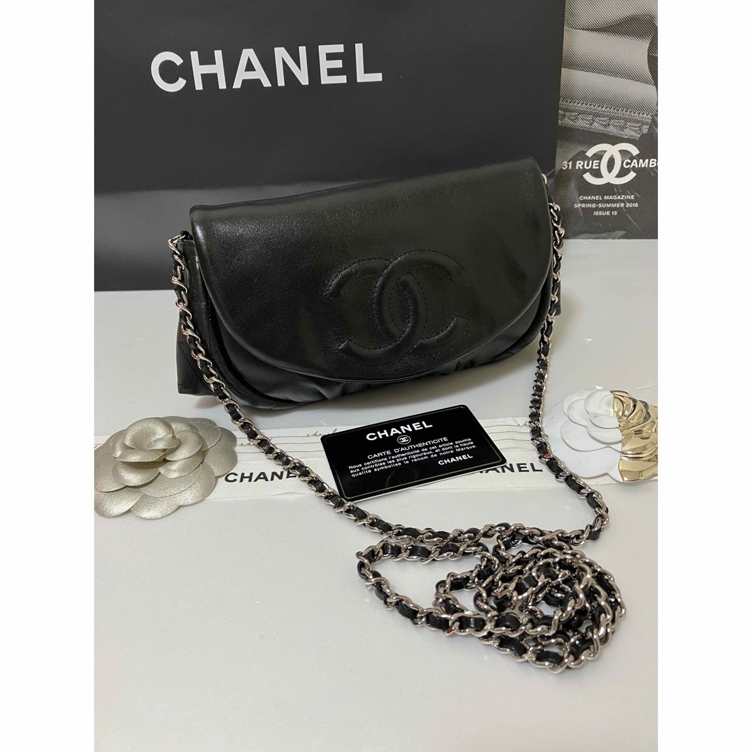 専用♡    シャネル　CHANEL ハーフムーン　チェーンショルダーバッグ