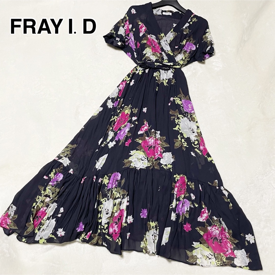 FRAY I.D. カシュクールフレアワンピース