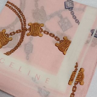 セリーヌ(celine)の値下げ📌【中古】セリーヌ☆大判ハンカチーフ58×58(ハンカチ)