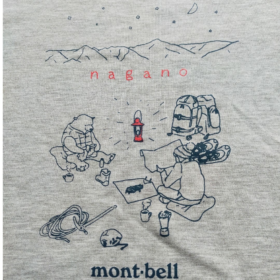 mont bell(モンベル)のモンベル　ウィックロン　Tシャツ　長野限定 エンタメ/ホビーのエンタメ その他(その他)の商品写真