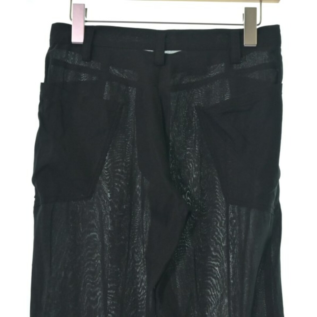 YOHJI YAMAMOTO +NOIR パンツ(その他) 1(XS位) 黒 【古着】【中古】 YOHJI YAMAMOTO +NOIR パンツ(その他) 1(XS位) 黒