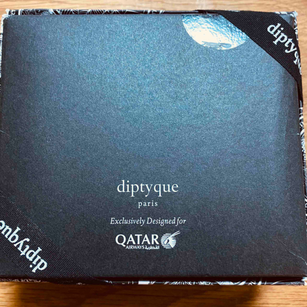 diptyque(ディプティック)のカタール航空アメニティセット　diptyque インテリア/住まい/日用品の日用品/生活雑貨/旅行(旅行用品)の商品写真