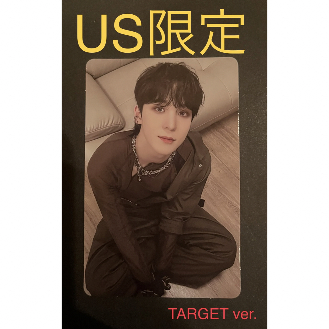 お買い物マラソン限定☆ 【US限定】ATEEZ OUTLAW トレカTarget ver