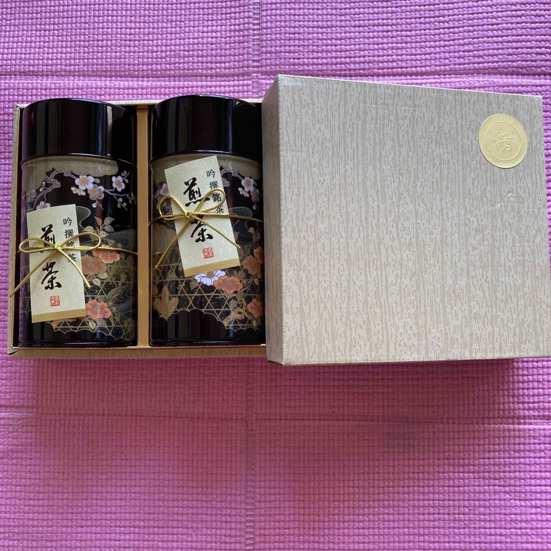 煎茶　缶2個セット🎵 食品/飲料/酒の飲料(茶)の商品写真