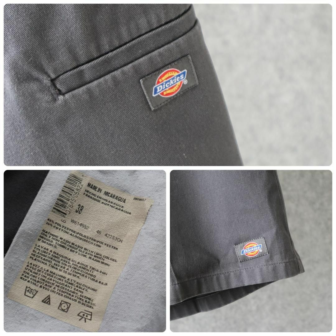 Dickies(ディッキーズ)の【ディッキーズ】90s ワイド ルーズ ワークショーツ ハーフパンツ グレー メンズのパンツ(ショートパンツ)の商品写真