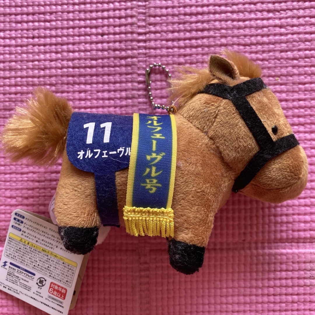 馬のぬいぐるみ　キーホルダー🎵 その他のその他(その他)の商品写真