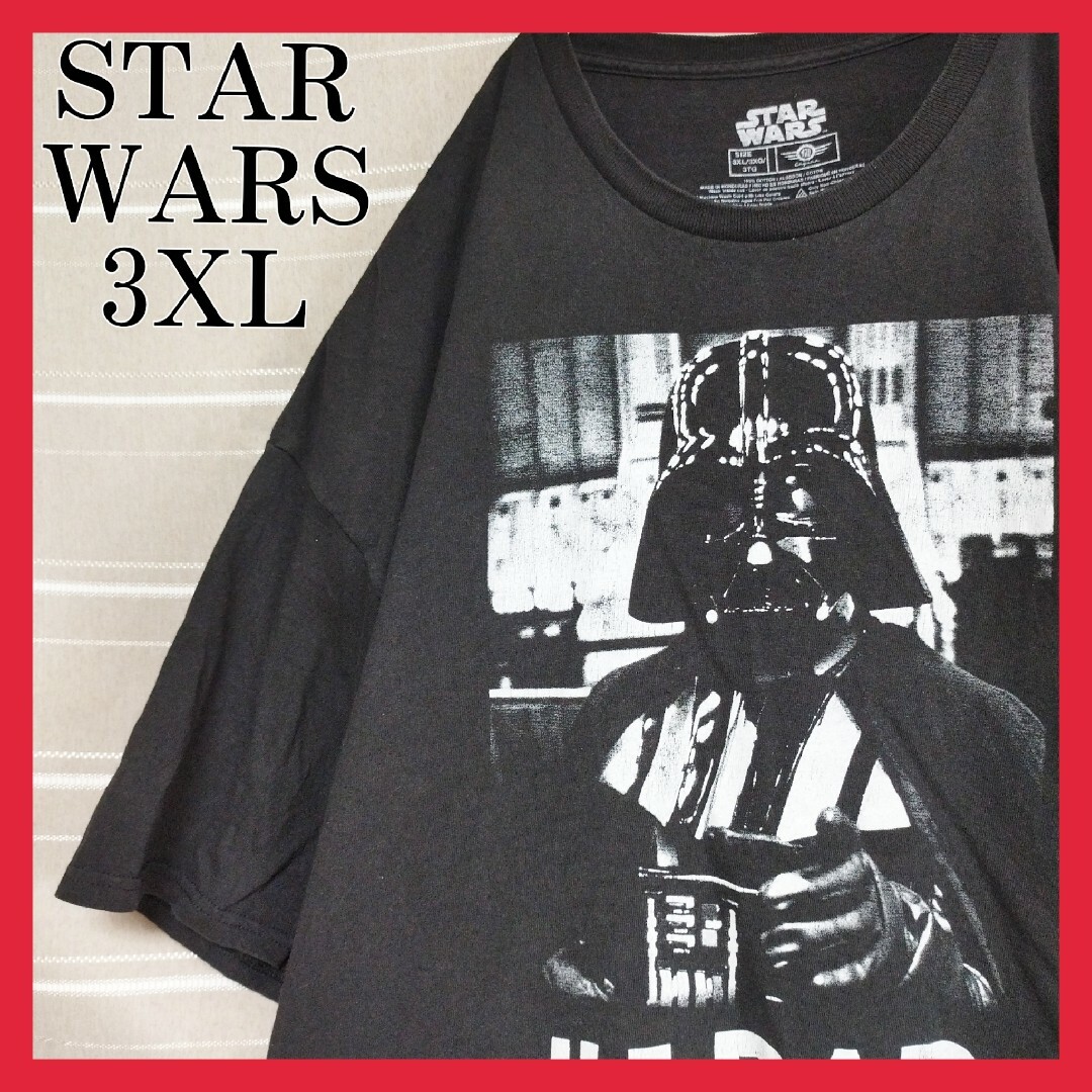 STARWARSスターウォーズダースベイダームービーTシャツtシャツ映画悪役半袖