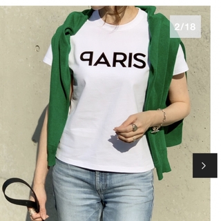 エイメル(amel)のDay and Grade    PARIS Tシャツ　ホワイト　新品未使用(Tシャツ(半袖/袖なし))