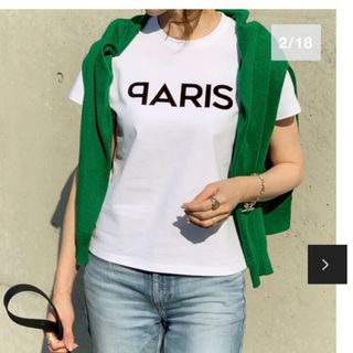 エイメル(amel)のDay and Grade    PARIS Tシャツ　ホワイト　新品未使用(Tシャツ(半袖/袖なし))