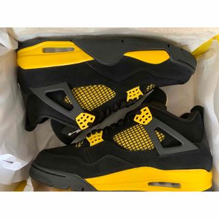 ナイキ(NIKE)のNike Air Jordan 4 Retro Thunder  サンダー(スニーカー)