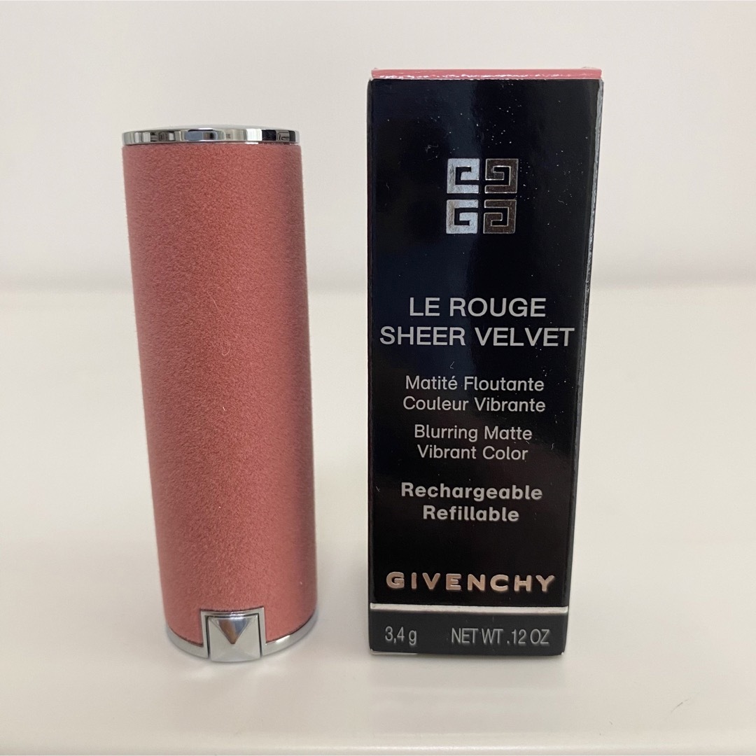 GIVENCHY(ジバンシィ)のルージュ・ジバンシイ・シアー・ベルベット  新品未使用 コスメ/美容のベースメイク/化粧品(口紅)の商品写真