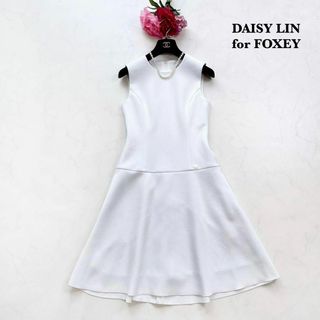 フォクシー(FOXEY)の【DAISY LIN for FOXEY】未使用＊フレアワンピース　ノースリーブ(ひざ丈ワンピース)