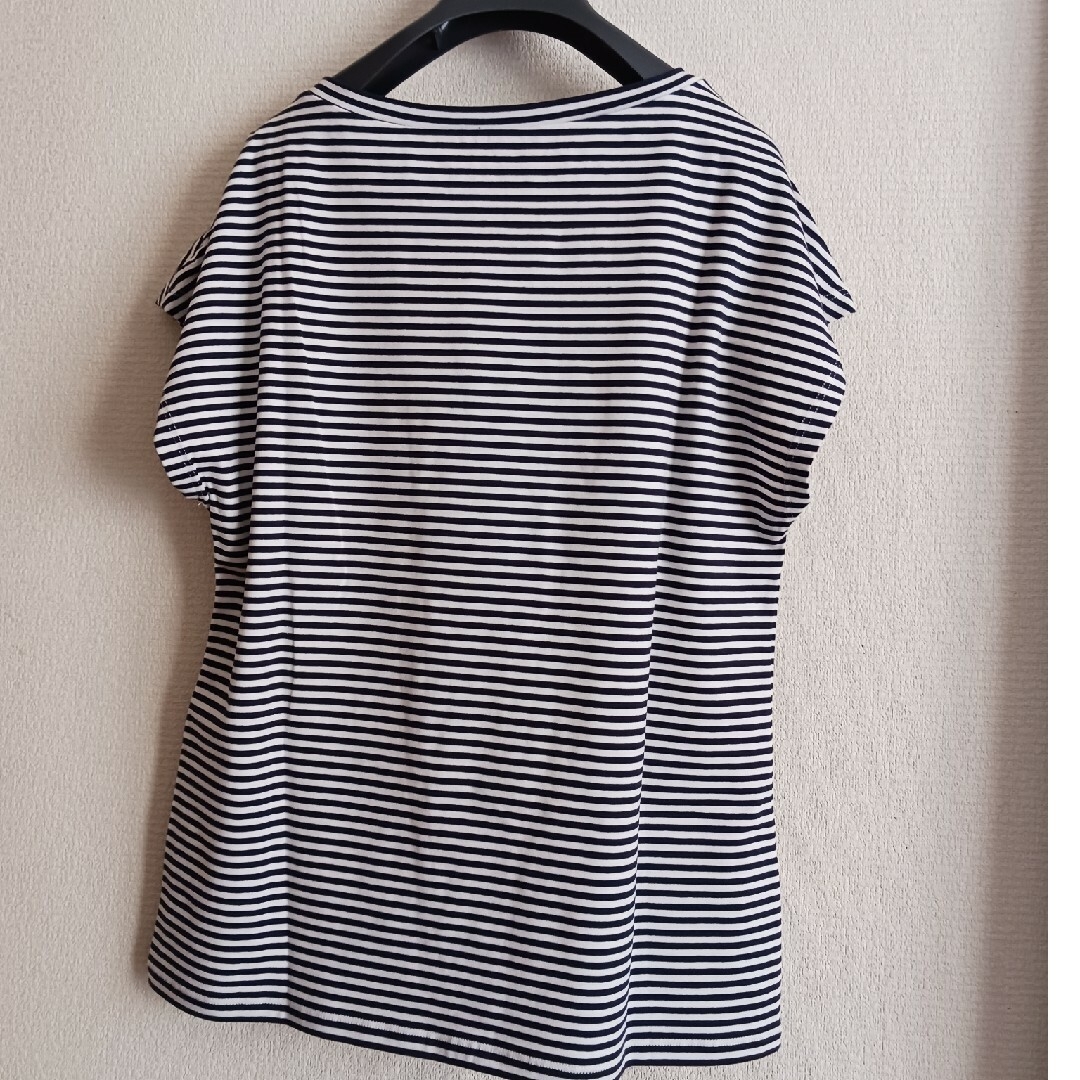 Max Mara(マックスマーラ)のマックスマーラータグ付き新品未使用品ボーダーカットソー✨ レディースのトップス(Tシャツ(半袖/袖なし))の商品写真