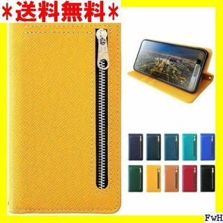 10 iPhone14 Plus 手帳型 ケース カバー yellow 88(モバイルケース/カバー)