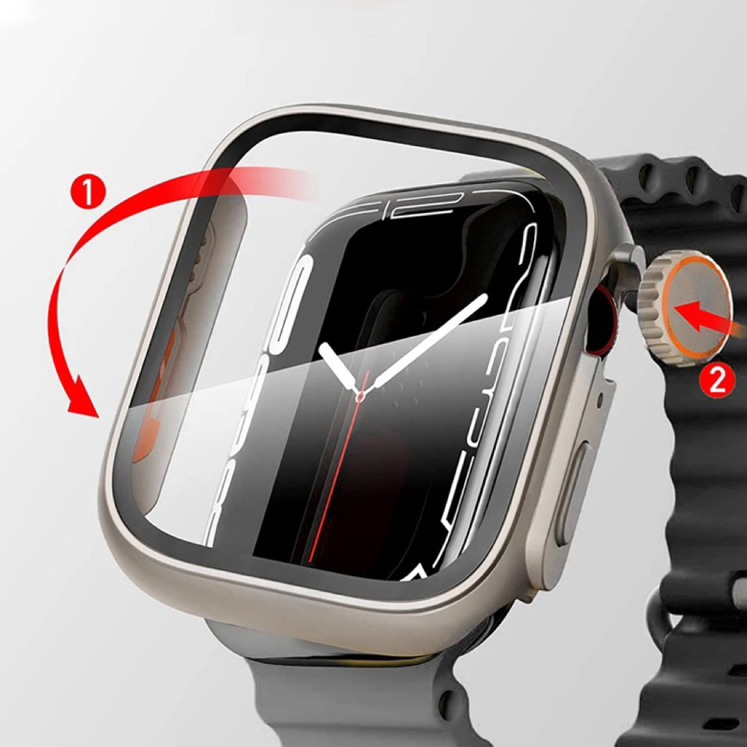 Apple Watch(アップルウォッチ)のChange to Ultra Apple Watch 45mm スマホ/家電/カメラのスマホアクセサリー(モバイルケース/カバー)の商品写真