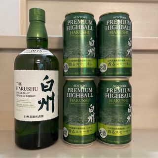 サントリー(サントリー)のサントリー  白州 700ml & 白州ハイボール缶 4本 セット(ウイスキー)