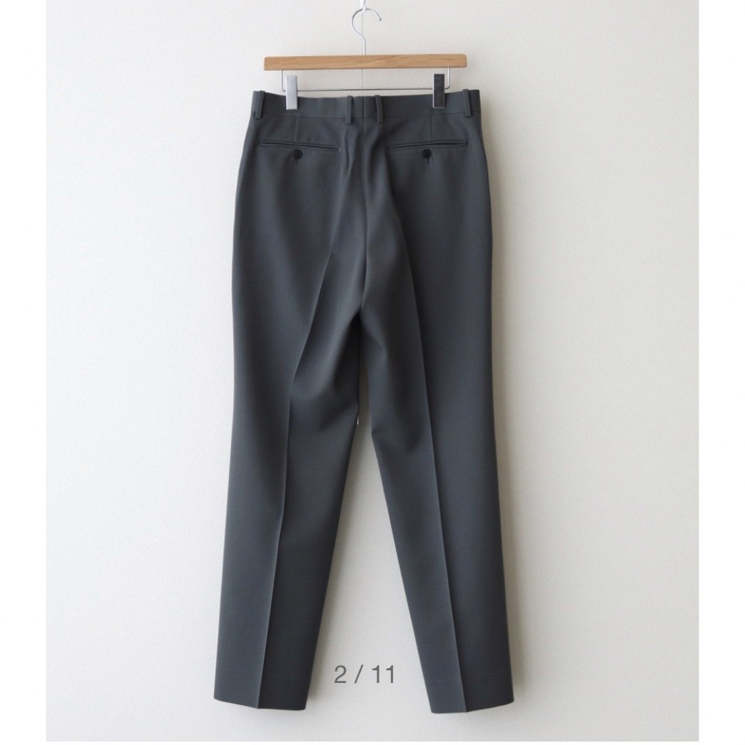 AURALEE LIGHT WOOL MAX GABARDINE SLACKS - nayaabhaandi.com