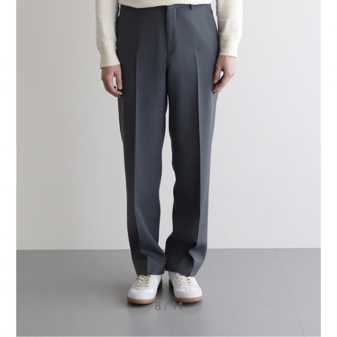 uru 20ss COTTON 火照っ GABARDINE 2TUCK PANTS uru 20ss COTTON 火照っ GABARDINE 2TUCK PANTS