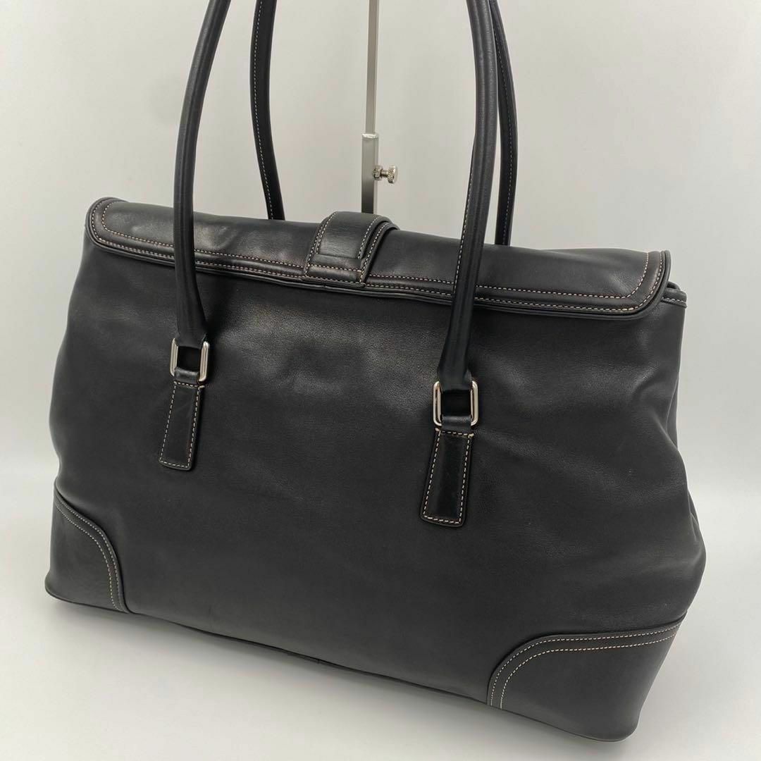 極美品】COACH オールレザー A4可 肩掛け ビジネスバッグ トートバッグ