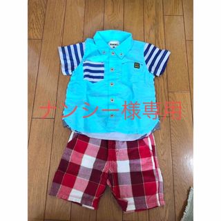 ブランシェス(Branshes)の男の子　90サイズ　上下セット　Tシャツ2枚おまけ付き(Tシャツ/カットソー)