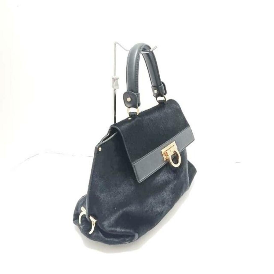 Salvatore Ferragamo - サルバトーレフェラガモ ハンドバッグ 黒の通販