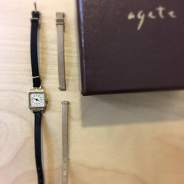 agete(アガット)の本日限定値下げいたします‼︎ アガット 時計  レディースのファッション小物(腕時計)の商品写真