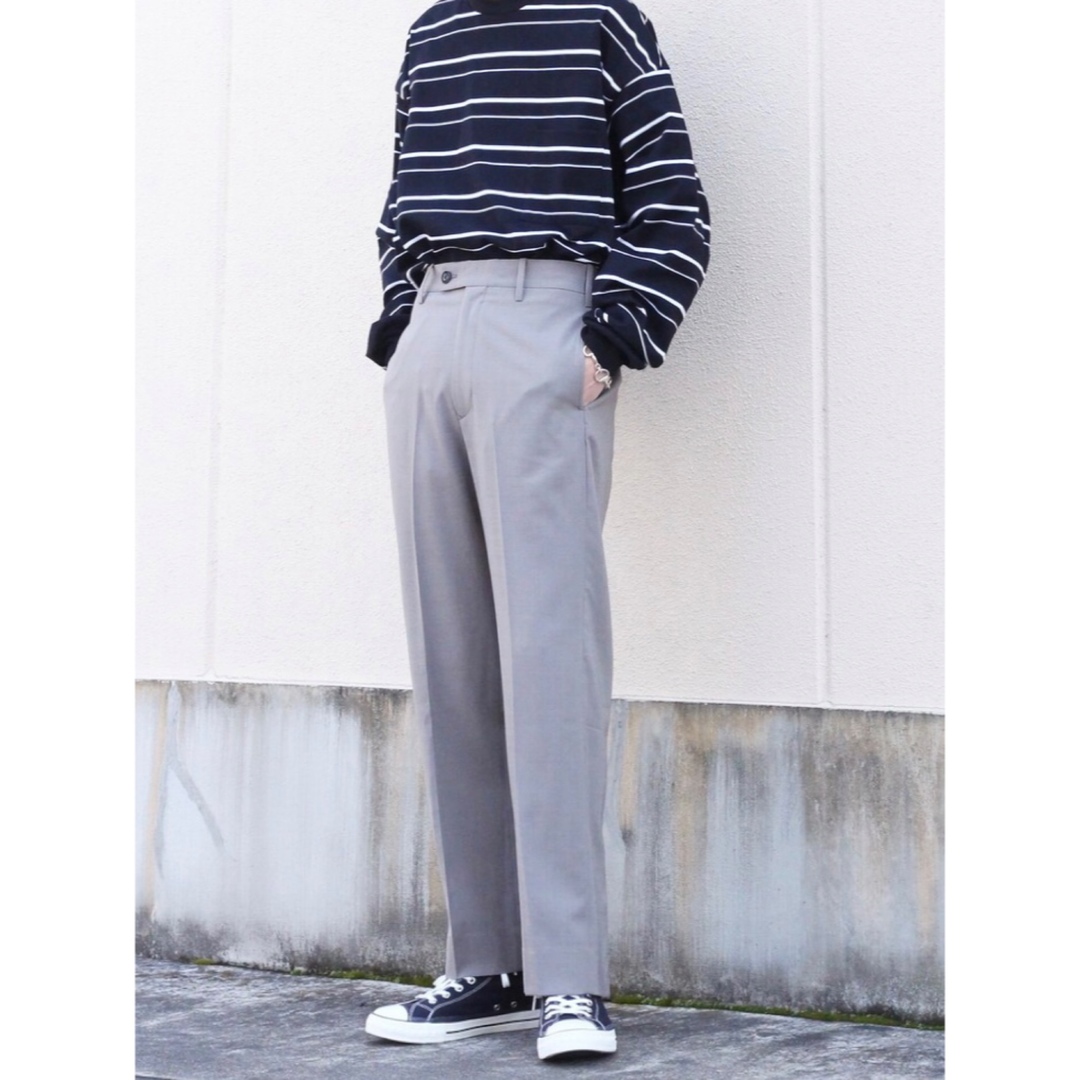YOKE - 美品【YOKE】BACK SLIT STRAIGHT TROUSERS の通販 by toshi's