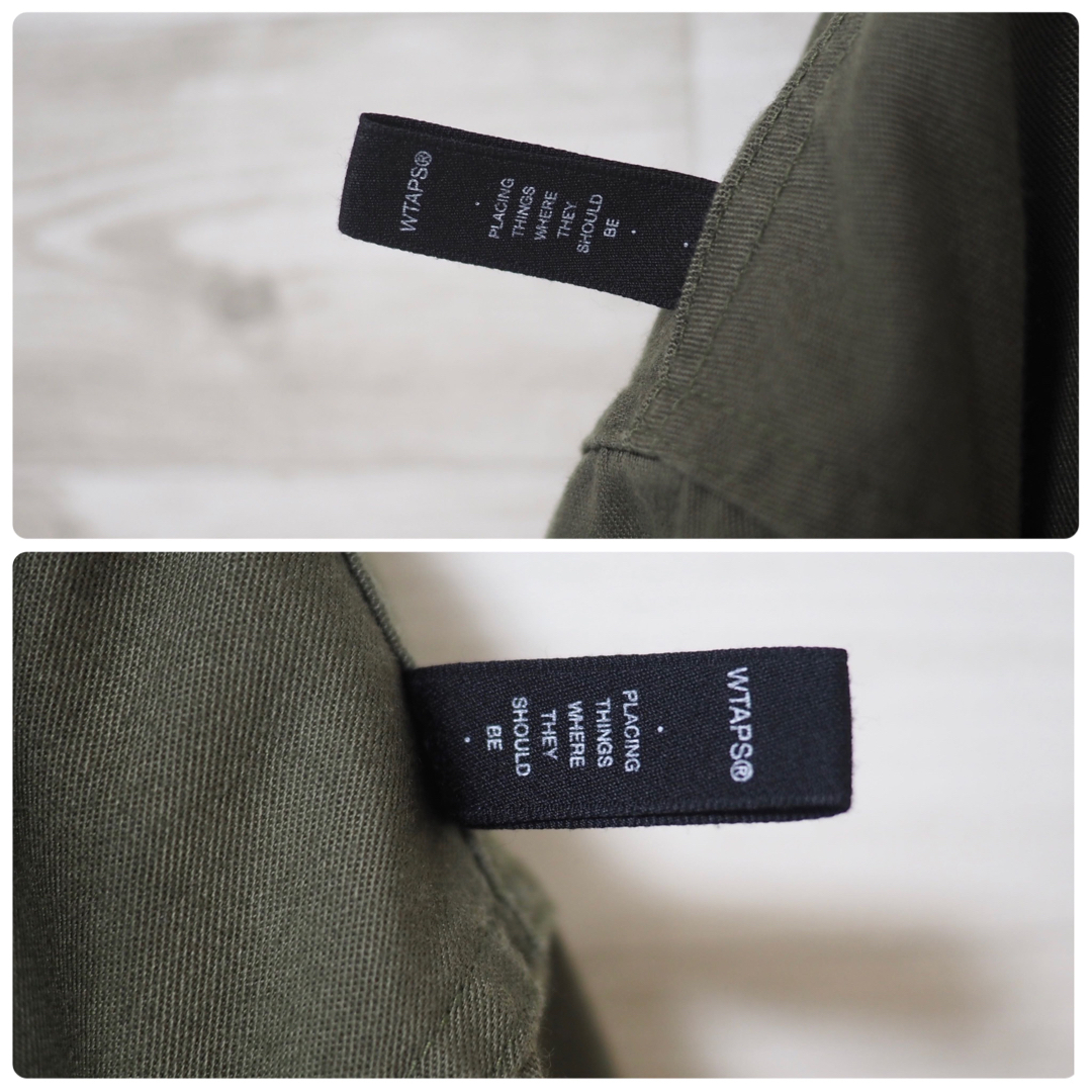 ライトブラウン/ブラック WTAPS 16SS Buds SS Shirt.Copo.Serge-2