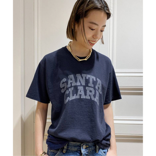 アパルトモンドゥーズィエムクラス(L'Appartement DEUXIEME CLASSE)の美品DeuxiemeClasse★FrostロゴTシャツ★アパルトモン、MUSE(Tシャツ(半袖/袖なし))